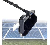 Brosse de Nettoyage pour Panneaux solaires photovoltaïques, Brosse de Nettoyage Solaire extérieure, nettoyant pour modules solaires, Brosse en Fil de Nylon, n'endommage Pas la Surface 7.5m/24.6ft