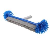 Brosse de Nettoyage pour Piscine 16 Pouces en Aluminium et Nylon, Robuste