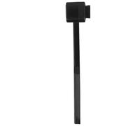 Brosse de Nettoyage pour Platine Vinyle en Nylon, Noire, Compacte | Outil Portable, Retire Poussières et Particules, pour Diamant et Disque, Améliore le Son