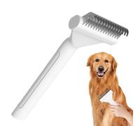 Brosse de nettoyage pour poils d'animaux, brosse de toilettage pour chat, peigne démêlant pour poils courts, moyens et longs, râteau sous-poil, brosse pour chat, outil de toilettage pour animaux de