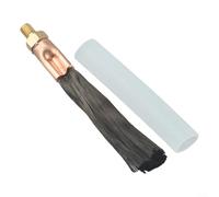 Brosse de nettoyage pour préparation de soudure en cuivre et poils de carbone pour procédés de soudage WIG, MIG, MAG (M6)