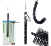 Brosse de nettoyage pour radiateur, 70 cm