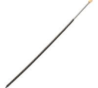 Brosse de nettoyage pour radiateurs avec crin de cheval - Nettoyeur de poussière flexible et souple, 2 cm d'épaisseur de poils, 108 cm de longueur Brosse de nettoyage pour radiateurs avec crin de chev