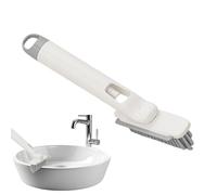 Brosse De Nettoyage Pour Rainures,Fournitures De Nettoyage Ménager Ergonomiques - Brosse Pour Joints De Toilettes Et Nettoyant De Cuisine Avec Vaporisateur - Pour Sol Carrelage Évier Salle De Bain Toi