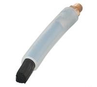 Brosse de nettoyage pour soudure en acier inoxydable, carbone et acide pour perruque MIG MAG pour soudures TIG, compatible avec M6/M8/M10, 60-65 mm, résistante aux hautes températures (M8)