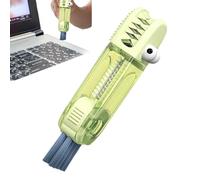 Brosse de nettoyage pour suceur plat pour couvercles de tasses, gobelets et bouteilles, outil de nettoyage compact de 12,3 cm pour les espaces étroits