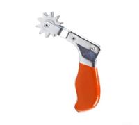 Brosse de nettoyage pour tampon de polissage - Outil en acier de 165 mm avec brosse de conditionnement pour voiture et entretien des tampons en laine