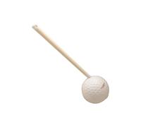 Brosse de nettoyage pour tasse de toilettes en forme de boule de golf pour