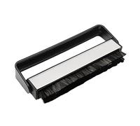 Brosse de nettoyage pour tourne-disque phonographe - Brosse en vinyle - Poignée de lecteur de disques - En fibre de carbone - Nettoyeur de poussière