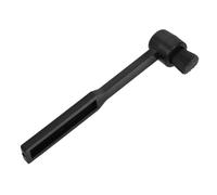 Brosse de Nettoyage pour Vinyles Noire en PP, Compacte et Portable | Nettoyage sans Rayure, Protège les Disques, Améliore la Clarté Sonore, Petite Brosse Ronde Pratique