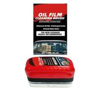 Brosse de nettoyage pour vitres automobiles - Décapant les films d'huile, outil de désembuage de fenêtre pour revêtement de verre | Vision critique SUV RV voiture, moto, camion, véhicule, garage