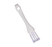 Brosse de nettoyage professionnelle multifonction pour cages d'animaux domestiques, grilles de barbecue, débris durcis, design ergonomique à long manche en acier inoxydable