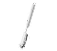 Brosse de nettoyage rétractable - Lave-vaisselle ergonomique avec manche long avec poils durs et embout pour fentes d'angle, accessoire polyvalent pour le nettoyage de la maison | Utilisation pour