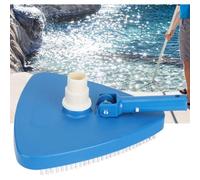 Brosse de nettoyage rotative pour piscine, triangle lesté, portable, tête de brosse, accessoires