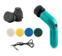 Brosse de nettoyage rotative sans fil - DOMO - DO248SB - 3,7 V - 60 min - 2 vitesses - Bleu