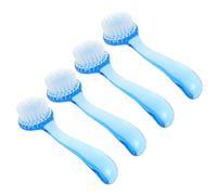 Brosse de Nettoyage Visage Manuelle Benton Pore Clear Brush 4 Pièces | Nylon, Plastique et Acrylique, Capuchons Protecteurs Inclus, Routine Quotidienne et Voyage, pour Femmes Couleur Aléatoire