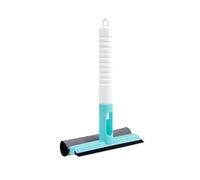 Brosse de nettoyage vitres 3 en 1 avec spray nettoyant double face for miroir salle bain(Green)