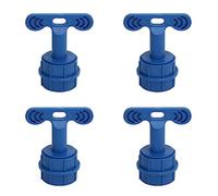 Brosse de nettoyant à bornes de batterie 4pcs t Forme conception portable de la voiture durable Batterie post-nettoyant outil pour maintenance automatique ABS ALLIAGE