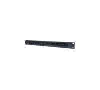 Brosse de passage de câble 1U Rack 19, noir 712767
