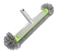 Brosse de Piscine, 17,5″ Tête de Brosse de Piscine sans Perche avec Dos en Aluminium Renforcé, Brosse de Nettoyage pour Piscine avec Extrémités Rondes, Balai Piscine Brosse pour Piscine, Baignoire