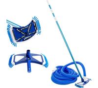 AREBOS Nettoyeur pour planchers de piscine piscine kit de nettoyage pour piscine