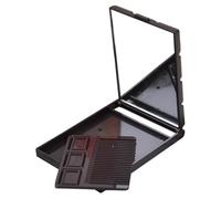 Brosse De Poche Avec Miroir - Brosse À Cheveux Avec Un Petit Miroir | Points De Voyage Avec Des Miroirs, Portefeuille D'outils De Coiffure, Natation, Miroirs Pliants Forme De Barre De Chocolat Pour