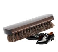 Brosse de Polissage Douce en CRIN de Cheval for Chaussures et Bottes en Daim et Nubuck. pour Bottes, Sièges Auto, Canapés