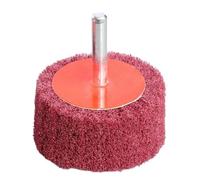 Brosse de polissage en fibre nylon montée sur roue à lamelles non tissée, tampon ponçage, tête for perceuse 6 mm, grain 120/180/240/320 wanglan(320,5PCS_60X25X6)