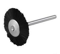 Brosse de polissage en nylon de petite taille pour la sculpture sur bois, la sculpture de noix, le jade, le nettoyage et l'amélioration de la brillance (plat)