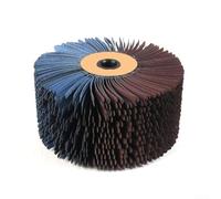 Brosse de ponçage en fil de fer émeri 118 x 60 mm pour polir les zones concaves convexes les meubles, la résine, le cuivre, l'aluminium (grain 600)