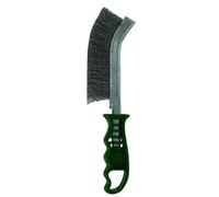 Tivoly Brosse ergonomique - convexe - Garniture INOX ondulé