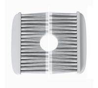 Brosse de porte pour bac à litière pour chat, brosse de toilettage confortable à suspendre pour la zone du bac à litière, brosse flottante pour épiler les poils, matériau ABS, lot