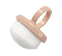 Brosse de poussière de manucure - Brosse de nettoyage à anneau à doigts, manucure outil à rupture de pédicure, nettoyage doux des, poignée confortable, accessoire de soins aux de salon s