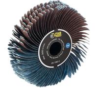 Brosse de précision à lanières abrasives - FARTOOLS - Ø120mm - L20mm - grain 80