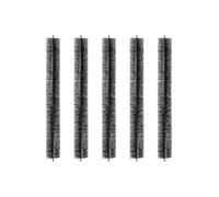 VEVOR - brosse de protection de gouttière, facile à installer, brosse de gouttière de 5 pouces avec poils, 15 pieds