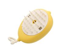 Brosse de pulvérisation pour animaux de compagnie, brosse pour chat avec distributeur de shampooing,Brosse de pulvérisation rechargeable pour bain pour animaux de compagnie Blue Light - Brosse de