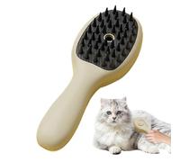 Brosse de pulvérisation pour chat, brosse nettoyante vapeur, accessoires pour animaux domestiques, peigne d'épilation, outil de toilettage, spa massage vapeur pour intérieur et extérieur