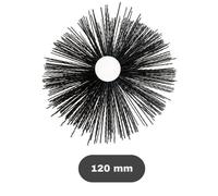Brosse de Ramonage - 120 mm - Hérisson Poêle et Chaudière - Shaffer Pro