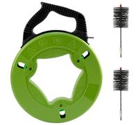 Brosse de Ramonage Cheminée,Kit Ramonage Poele Pellet,Herisson de Ramonage,Brosse De Chaudière De Chauffage,pour Le Nettoyage des Conduits de Poêle,200mm