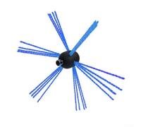 Brosse de Ramonage Flexible pour Cheminée et Poêle à Granulés - Tête en Nylon Résistante pour Conduit d'Aération et Foyer - Kit Nettoyage 120cm