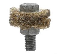 Brosse de rechange en fil d'acier pour système de nettoyage de tuyau de chaudière - Conçu pour les outils de nettoyage rotatifs haute pression (40 mm)