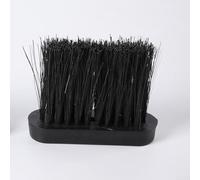 Brosse de rechange en plastique pour outils de cheminée, recharge de tête de balai adaptée pour le nettoyage et l'entretien de la cheminée (S)