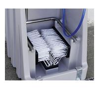 Brosse de rechange fond pour nettoyeur de bottes premium en polyéthylène - CEMO - 91507