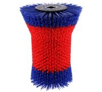 Brosse de rechange horizontale Kerbl HappyCow Duo Rouge TU