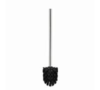 Brosse de rechange nwb Pro 030 P03221EBS 74 x 375 x 74 mm, acier inoxydable chromé brillant, tête de brosse en plastique noir