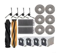 Brosse de rechange pour aspirateur robot Dreame pour Mova P60 avec filtration efficace et capacité de nettoyage des bords (A)