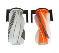 Brosse de rechange pour DJI avec poils coudés et ailettes en caoutchouc pour aspirateur robot P, A, S, outil d'épilation d'animaux (1 pièce)