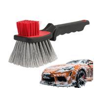 Brosse De Roue De Voiture - PP, Pinceau De Pneus De Voiture, Conception De Poils | Roue Bruśh avec Poignée Ergonomique sans Glissement, Pneu D'élimination De La Saleté Bruśh pour Les Véhicules | pour