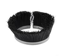 Brosse de sablage en caoutchouc pour applications industrielles, y compris la transformation des aliments, le nettoyage des métaux, la fabrication du verre et les machines textiles