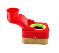 Brosse de Sabot Anti-Poussière CNC, CNC Spindle Dust Cover With Brush For Free Fall Engraving Machine, Red, Multiple Sizes(Spindle Mouth 85mm)